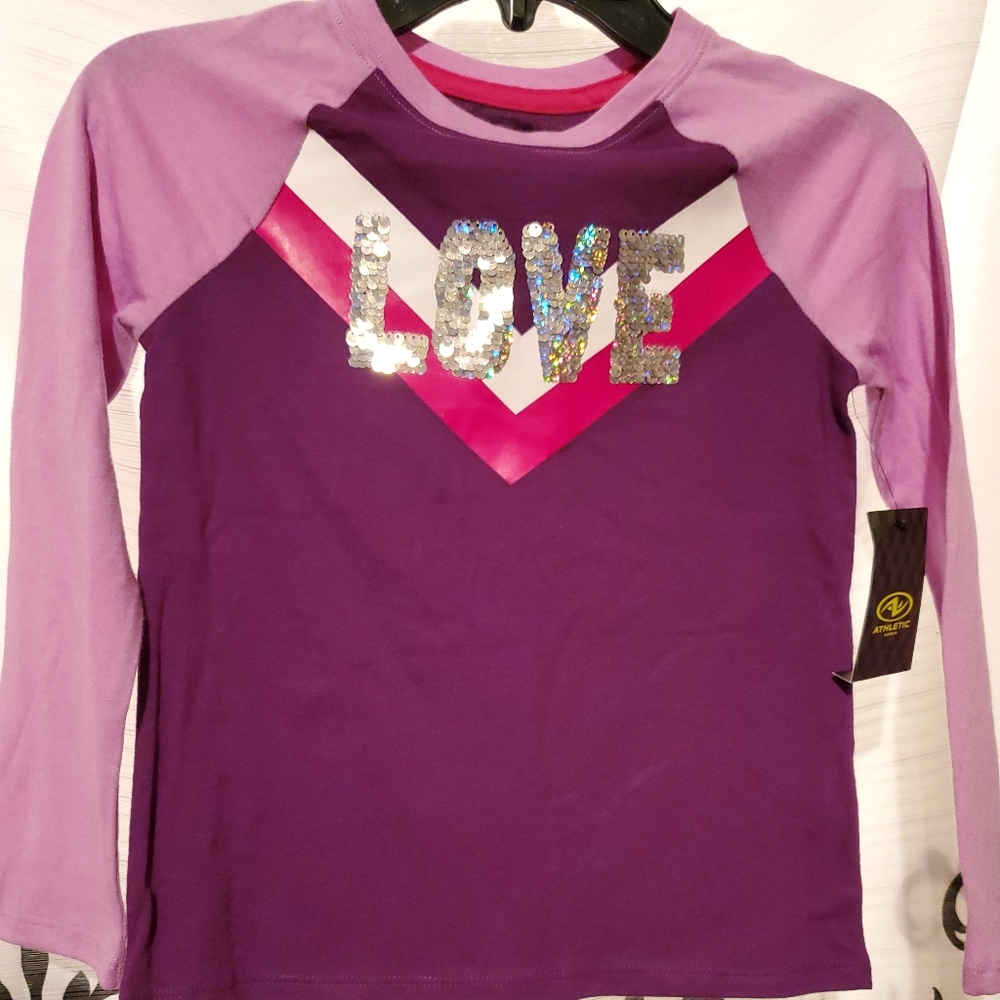 Girls Graphic Long Sleeved Shirt